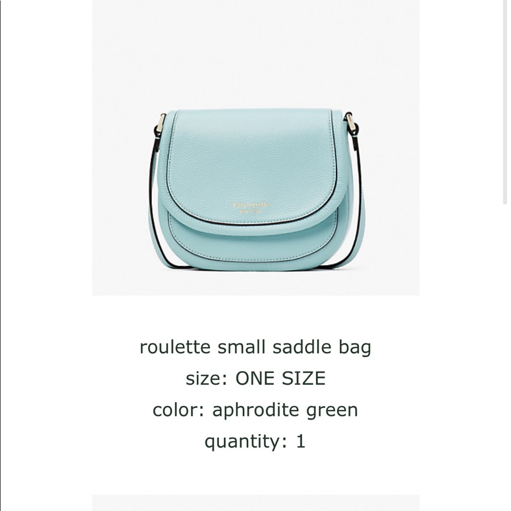 Kate Spade Saddle Bag - Small